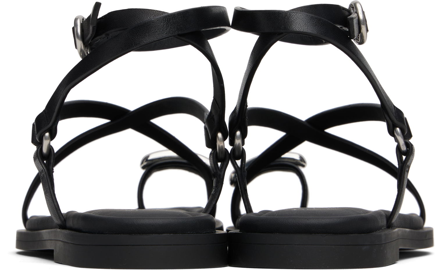 Tillbehör rag & bone rag & bone Geo Toe Ring Sandals Svart | WFF25PF1011LE11, 1