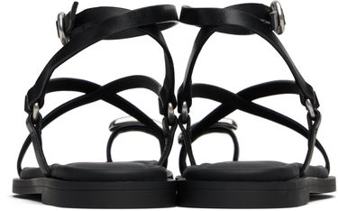 Tillbehör rag & bone rag & bone Geo Toe Ring Sandals Svart | WFF25PF1011LE11, 1
