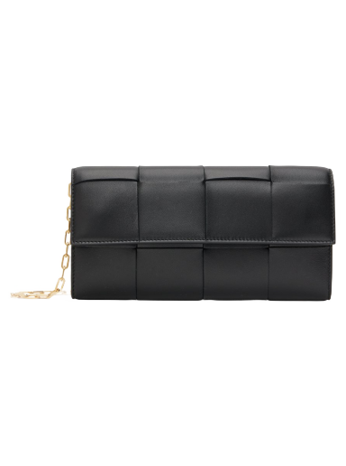 Axelväska Bottega Veneta Cassette Bag Svart | 742098 VCQC4