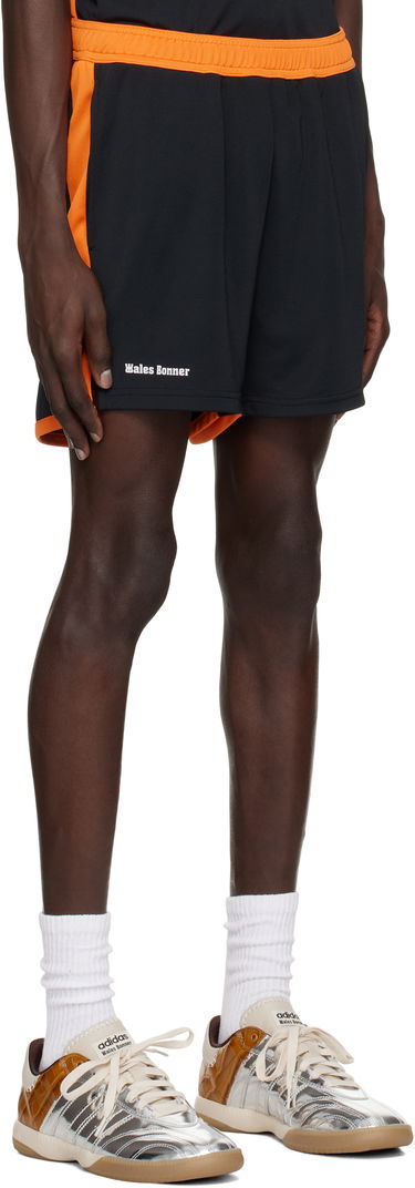 Shorts Wales Bonner Wales Bonner Home Jersey Shorts Svart | US25JE21-PL04-999 TECHNICAL JRSY, 1