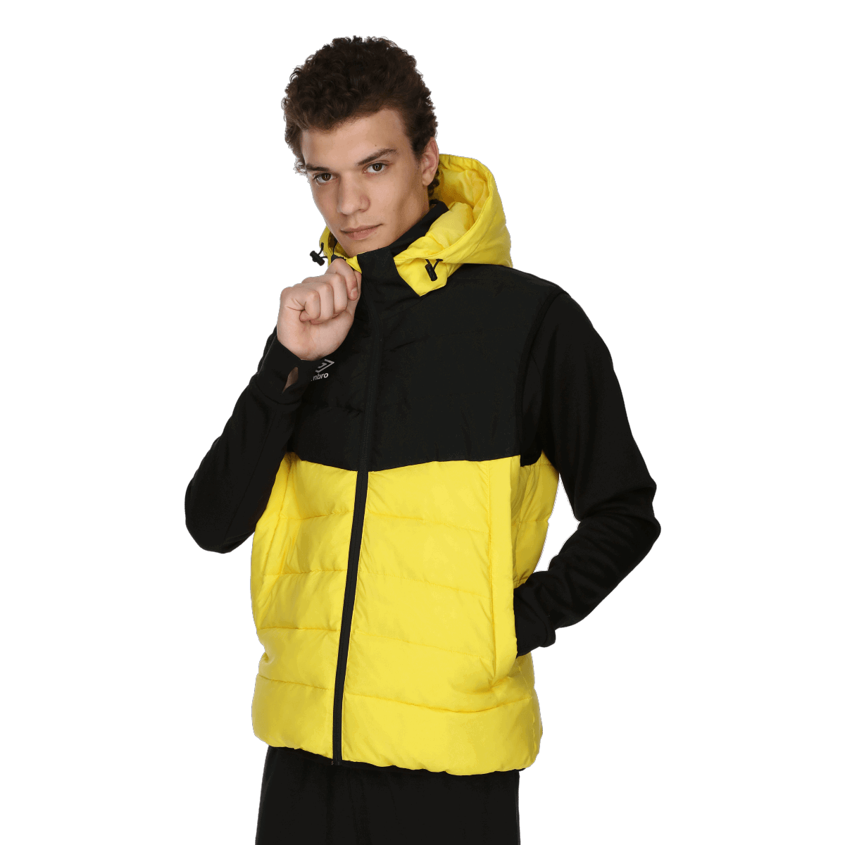 Väst Umbro Flank Hooded Puffer Vest Flerfärgad | UMA223M502-04, 0