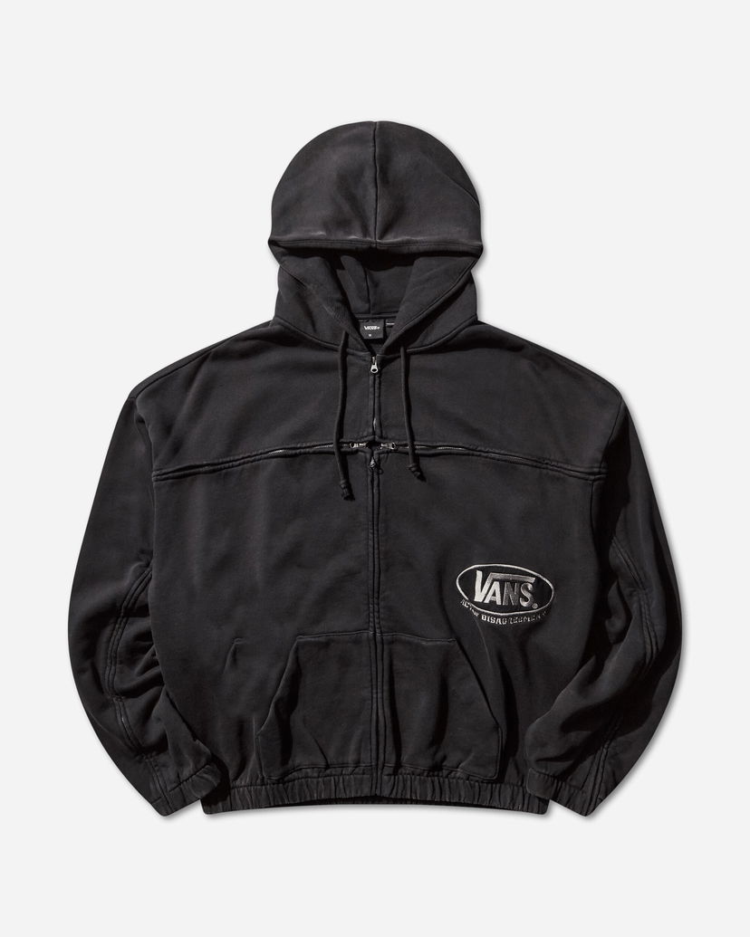 Sweatshirt Vans Act of Disagreement T Zipped Hoodie Svart | VN000RSTEMQ1