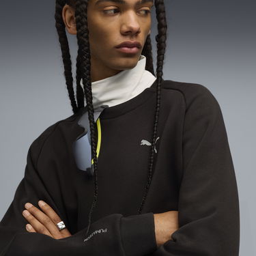 Sweatshirt Puma PUMATECH Relaxed Sweatshirt with Zip Pocket Svart | 633436_01, 1