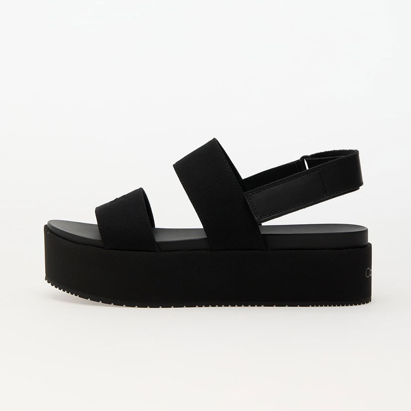 Sneakers och skor CALVIN KLEIN Jeans Flatform Sandal Slin Black Svart | YW0YW01788 0GJ