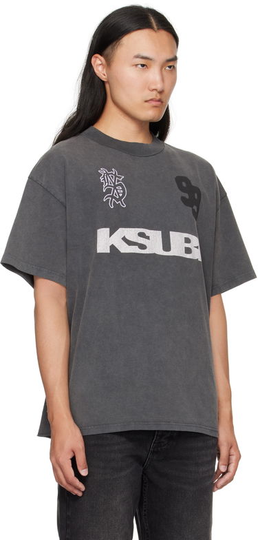 T-shirt Ksubi Ksubi Rugged Ekcess T-Shirt Grå | MFA25TE011, 1