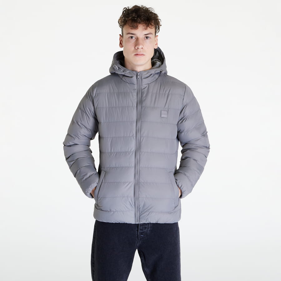 Pufferjacka Urban Classics Basic Bubble Jacket Grå | TB863 Asphalt, 0