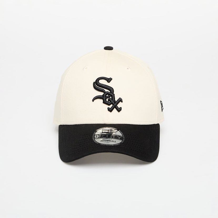 Keps New Era New Era MLB 9FORTY Chicago White Sox Adjustable Cap Beige | 60595216