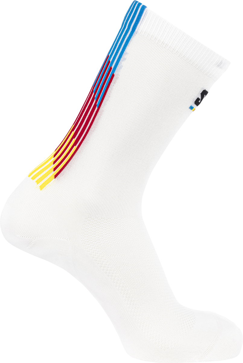 Strumpor Salomon Salomon PULSE RACE FLAG CREW Socks Vit | lc2625-300, 0
