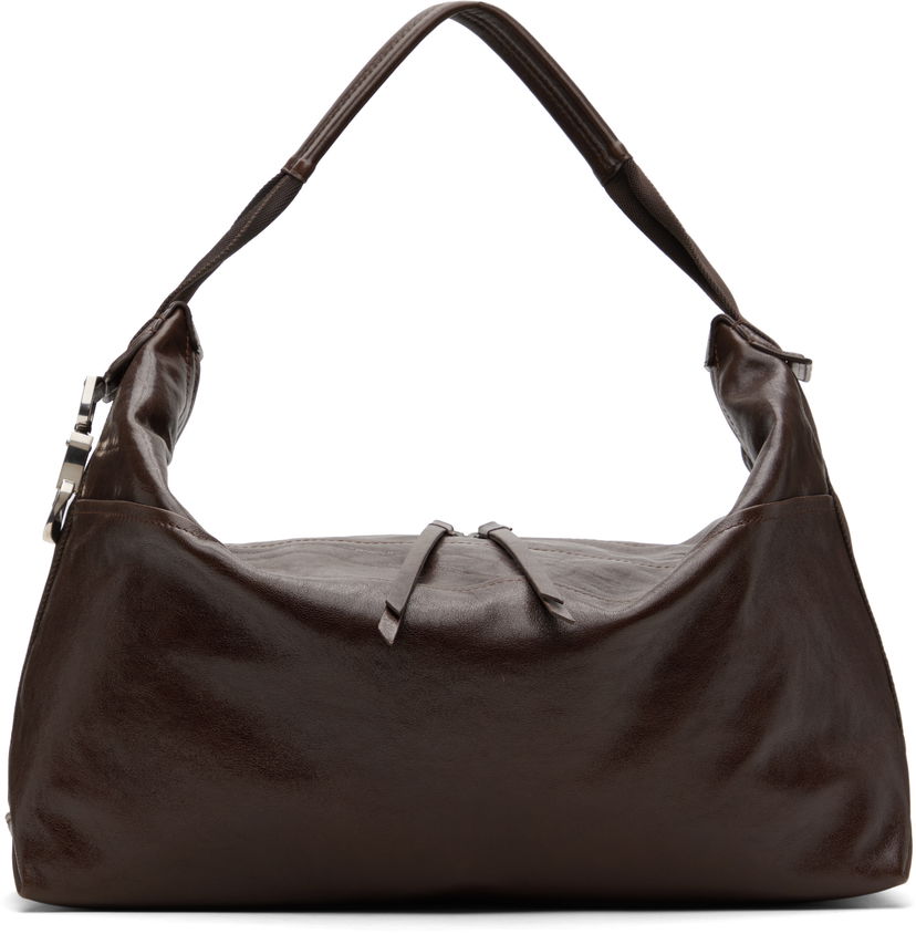 Axelväska LEMAIRE Lemaire Berlingot Shoulder Bag Brun | BG0110 LL0108