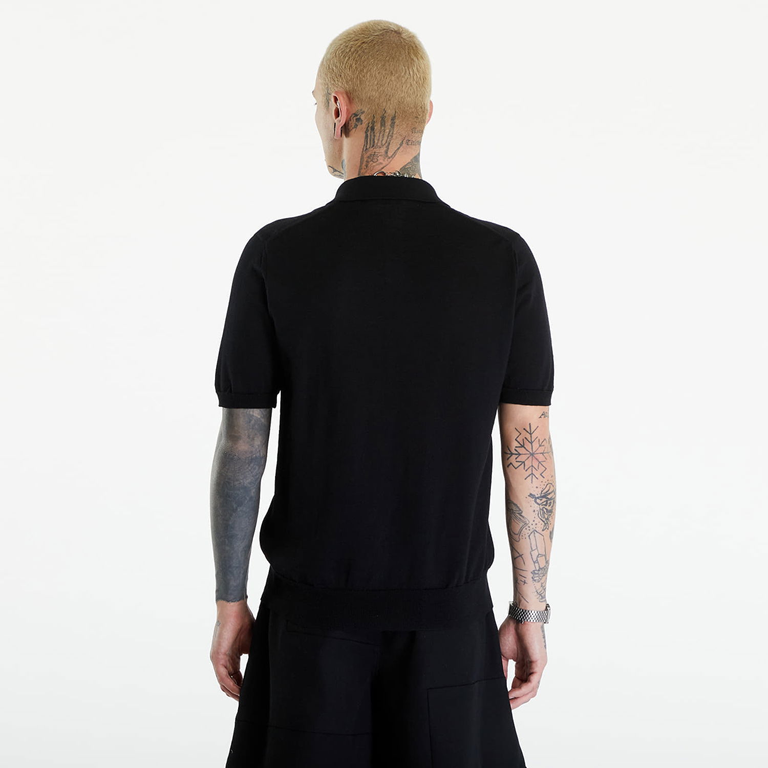 T-shirt Comme des Garçons PLAY Red Emblem Sweater UNISEX Black Svart | AXN094 black, 1