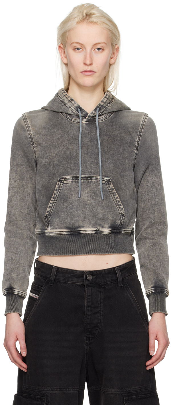 Sweatshirt Diesel D-Angy Hoodie Grå | A12574 068HT, 0