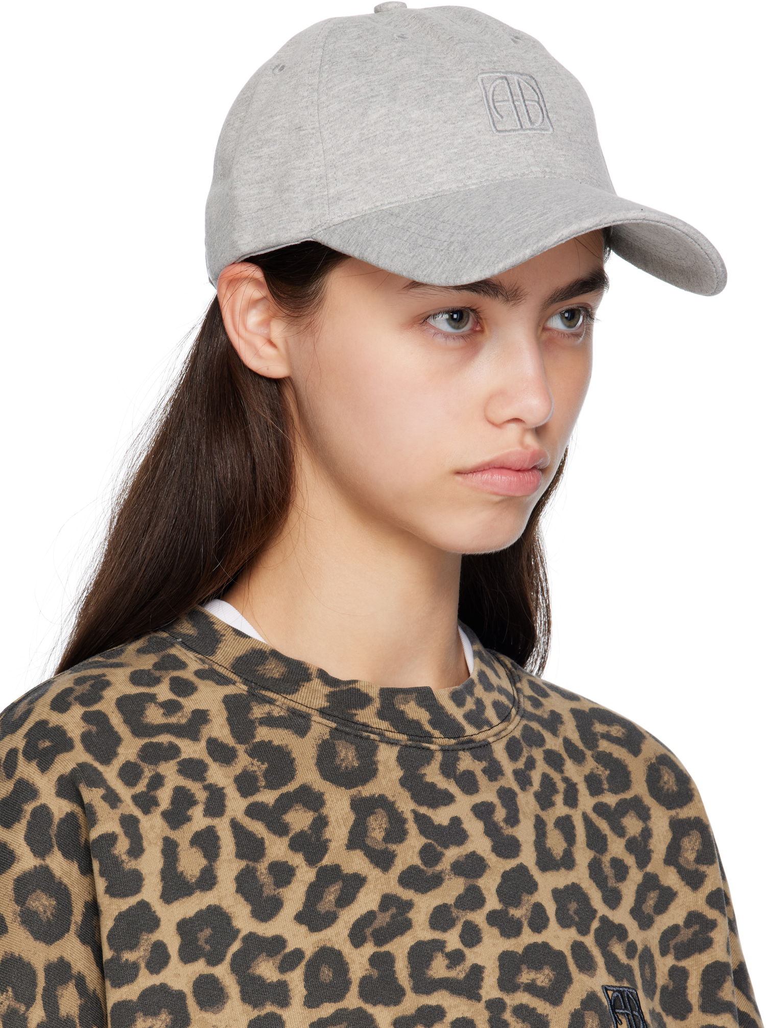 Keps Anine Bing Anine Bing Jeremy Baseball Cap Grå | A-12-10929-GRY1, 1