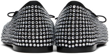 Klä Alexander Wang Alexander Wang Billie Crystal Ballerina Flats Svart | 30324F065, 1