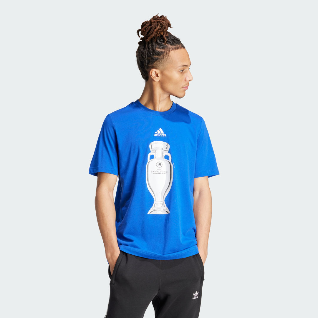 T-shirt adidas Performance Official Emblem Trophy Blå | IT9295, 0