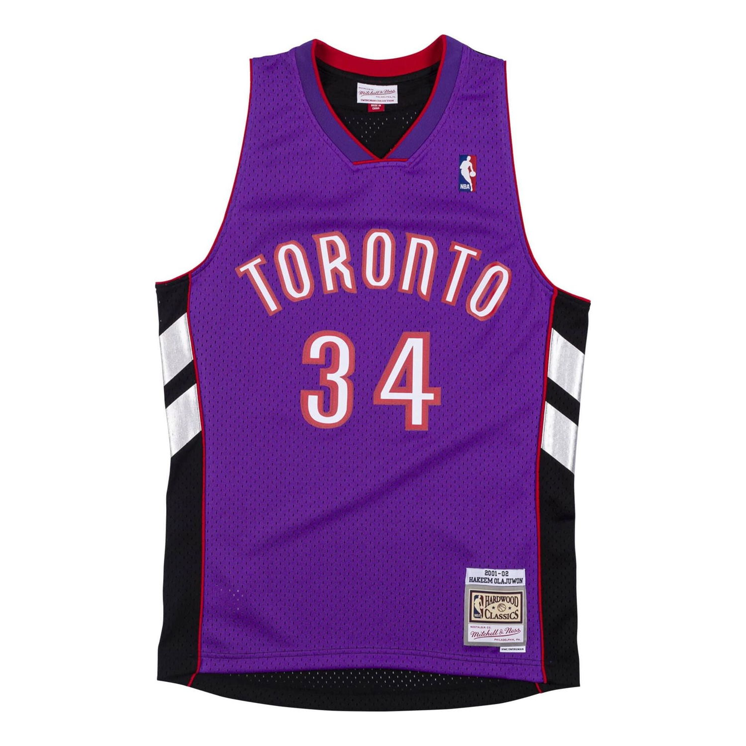 Jersey Mitchell & Ness NBA Raptors Olajuwon Swingman Jersey Purpur | SMJYLG19085-TRARTPR01HOL, 0