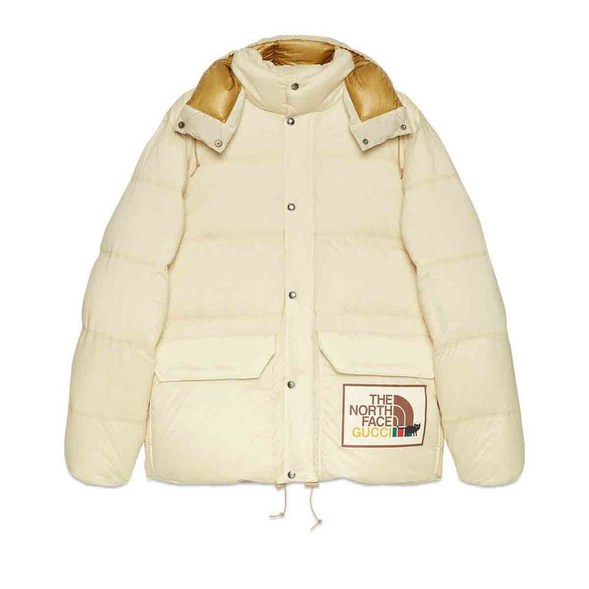 Pufferjacka Gucci The North Face x Down Jacket Beige Beige | 663753 XAAC0 9118