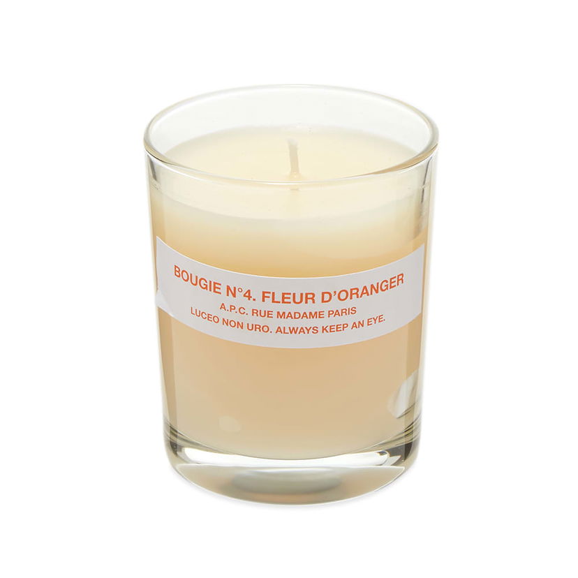 Ljus A.P.C. Candle No.4 in Orange Blossom Orange | YBZAA-M84001-VAD