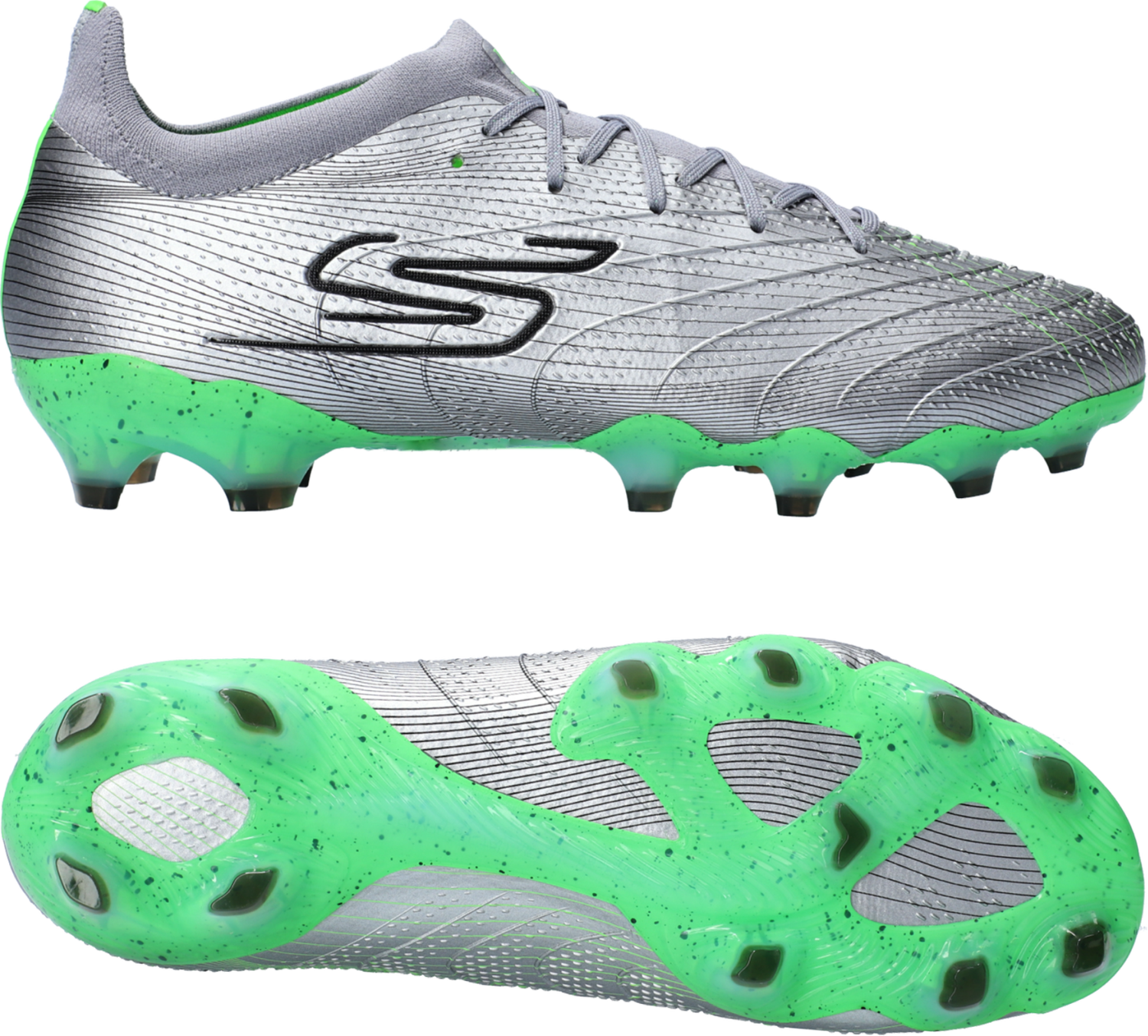 Sneakers och skor Skechers SKX 01 Low FG Metallisk | 252006-sllm, 1