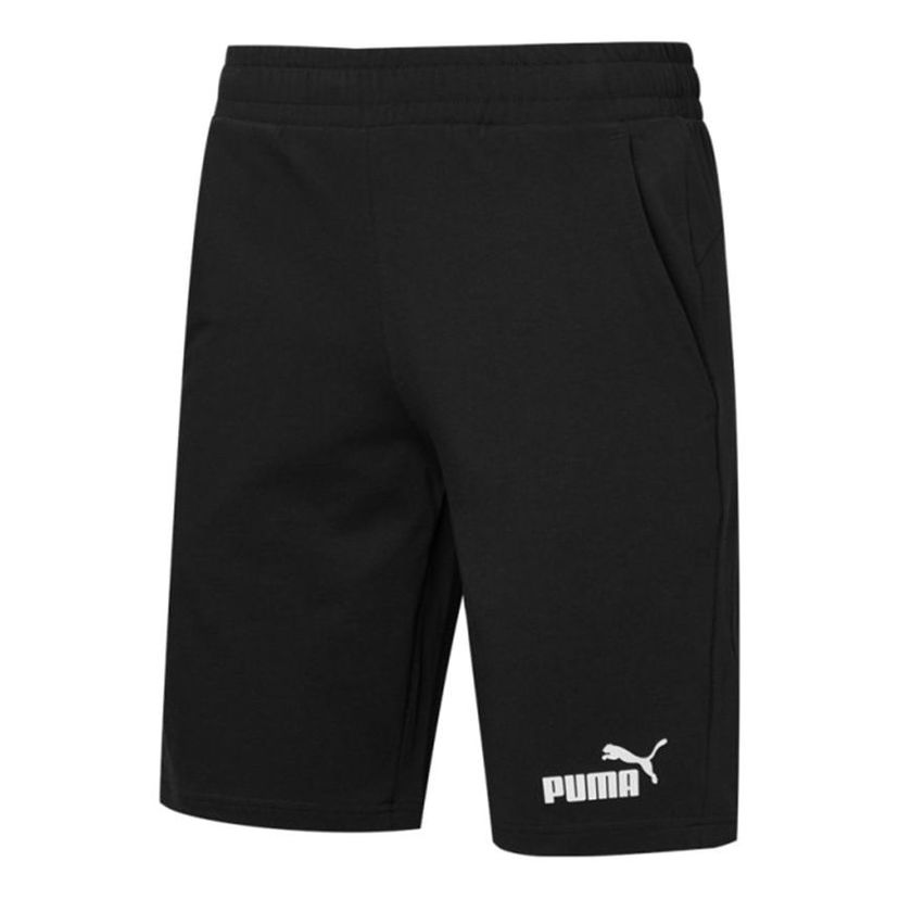 Shorts Puma Essentials 12" Cotton Shorts Svart | 588722-01