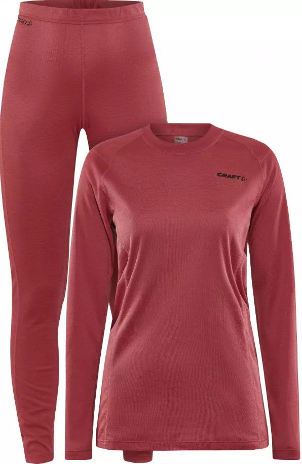 Underkläder och strumpor Craft CORE Warm Baselayer Set Röd | 1909708-421000