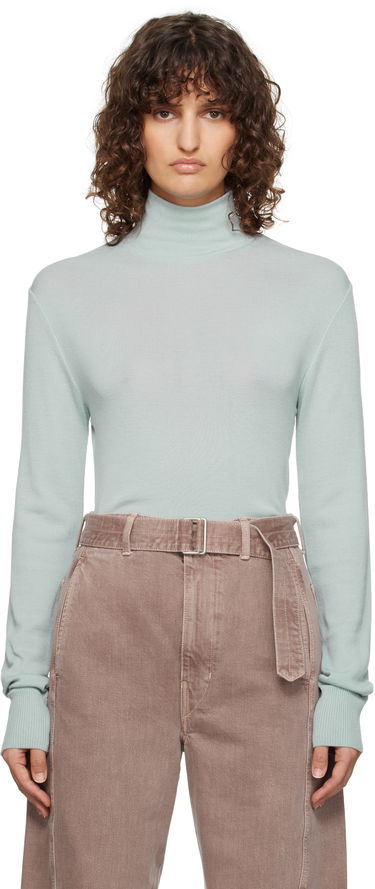 Sweater LEMAIRE Lemaire Seamless Turtleneck Sweater Grön | TO1280 LK1032, 0