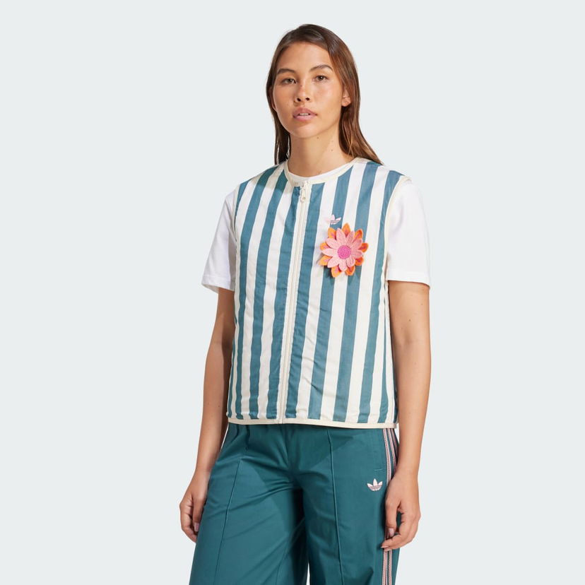 Väst adidas Originals adidas Originals Summer Glow Reversible Vest Turkos | KC0674