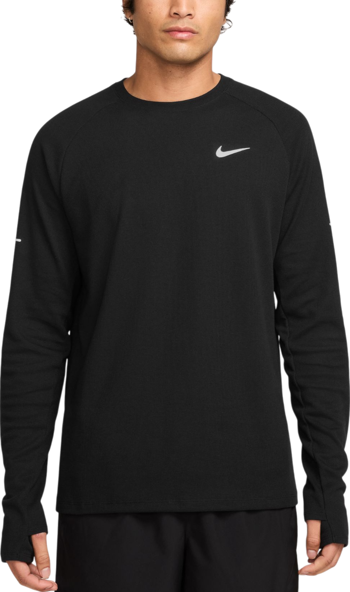 T-shirt Nike Nike Stride Long Sleeve Running Top Svart | hv2705-010