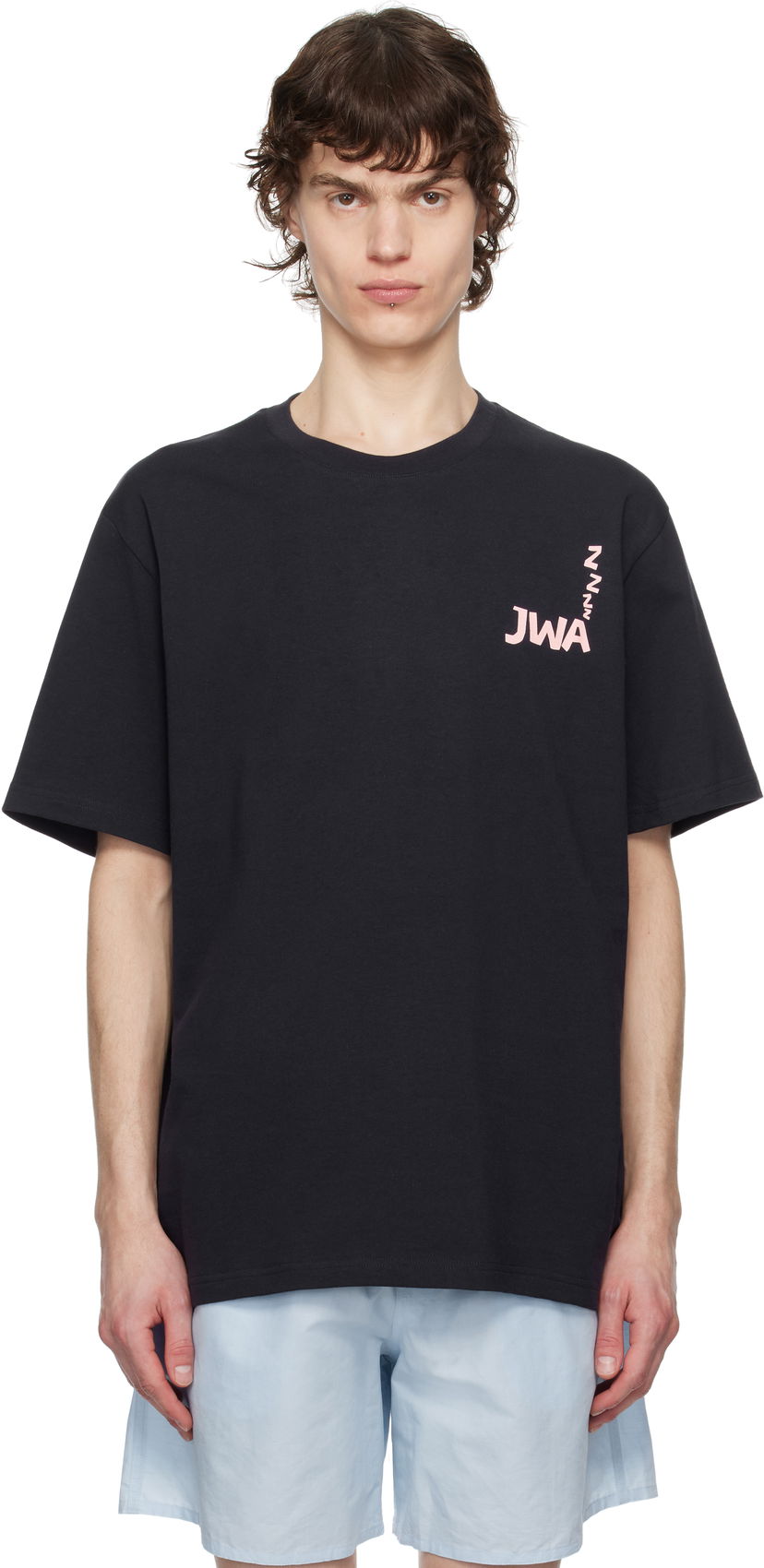 T-shirt JW Anderson JW Anderson 'JWA' T-Shirt Svart | JT0270-PG1510