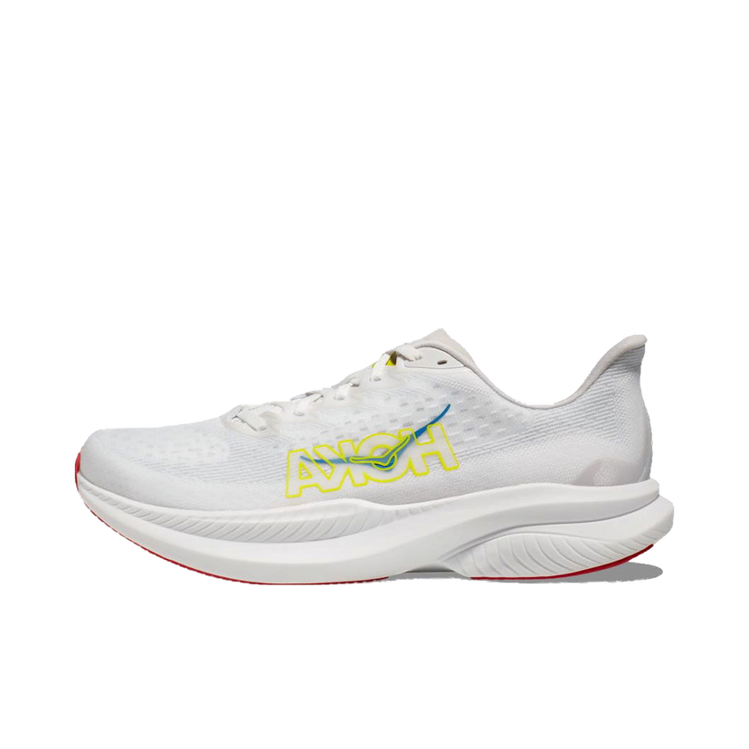 Löpning Hoka One One Mach 6 White Nimbus Cloud Vit | 1147790-WNCL