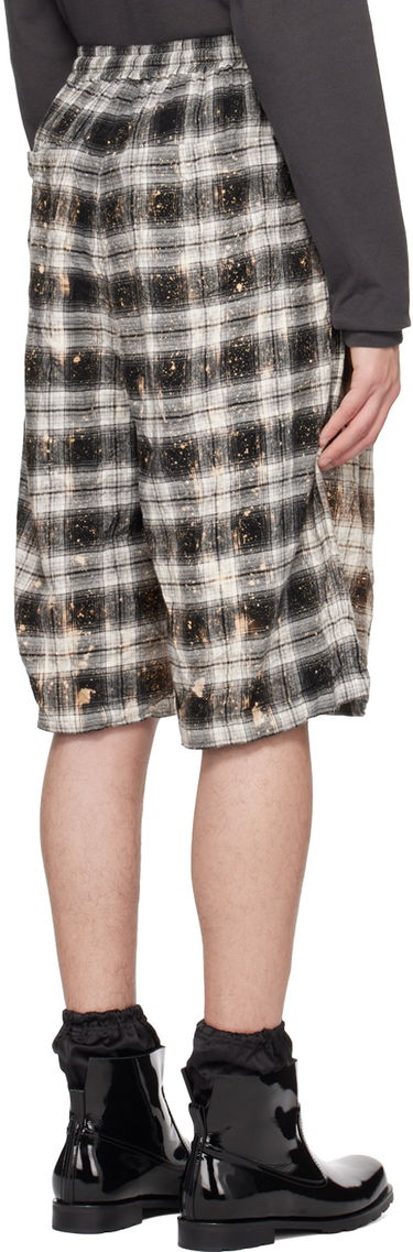 Shorts We11done We11done Crinkled Check Shorts Flerfärgad | WD-PT1-23-254-U-BK, 2