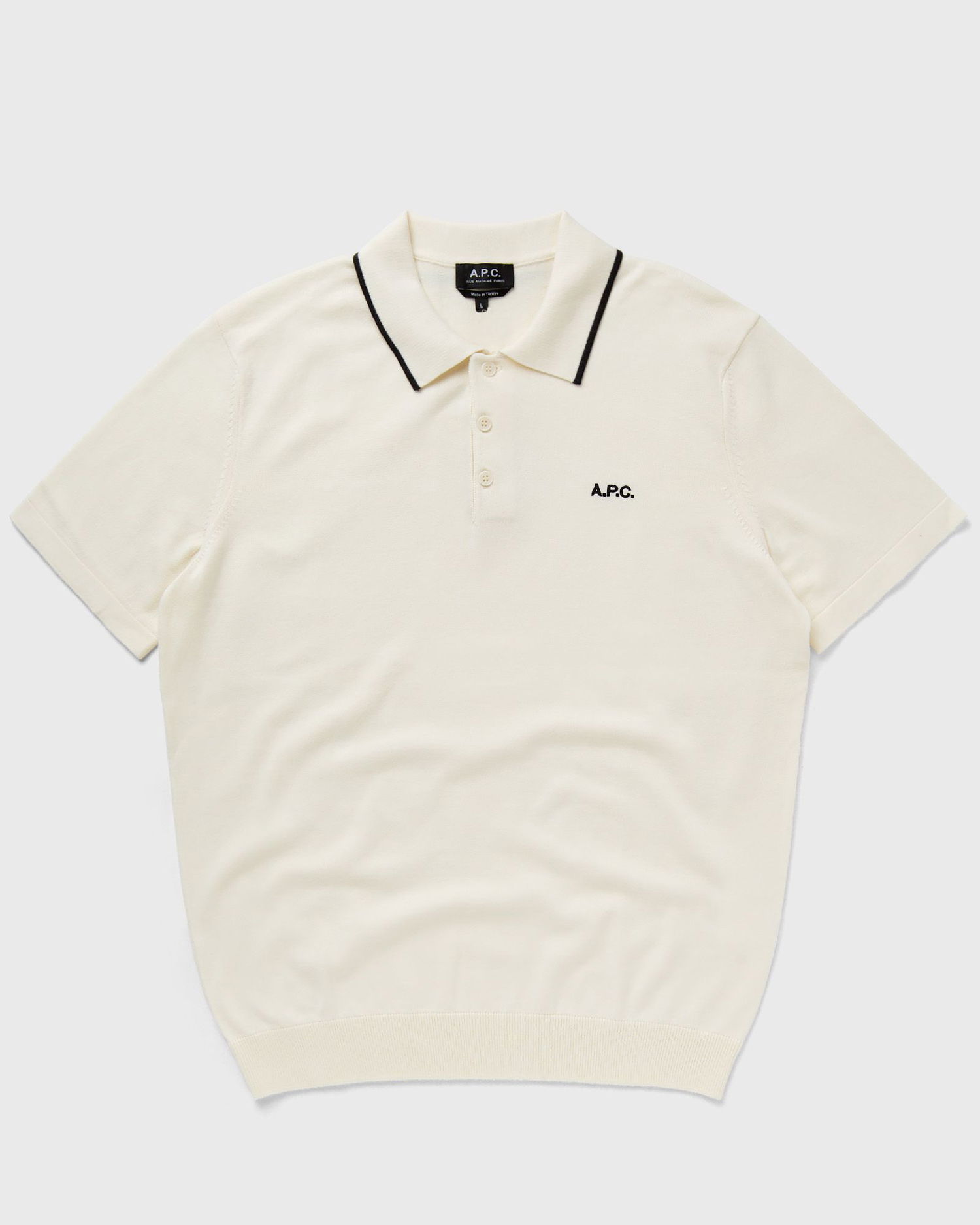 Polotröja A.P.C. Polo Tee Beige | COGDK-H23309-TAK, 0