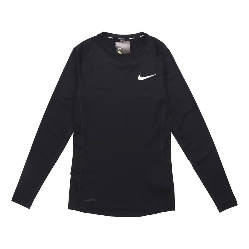 Kropp Nike Pro Tight Long Sleeve Top Svart | BV5589-010