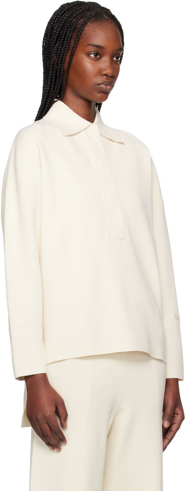 Sweater Max Mara Max Mara Vand Polo Shirt Vit | 2511361068600, 1