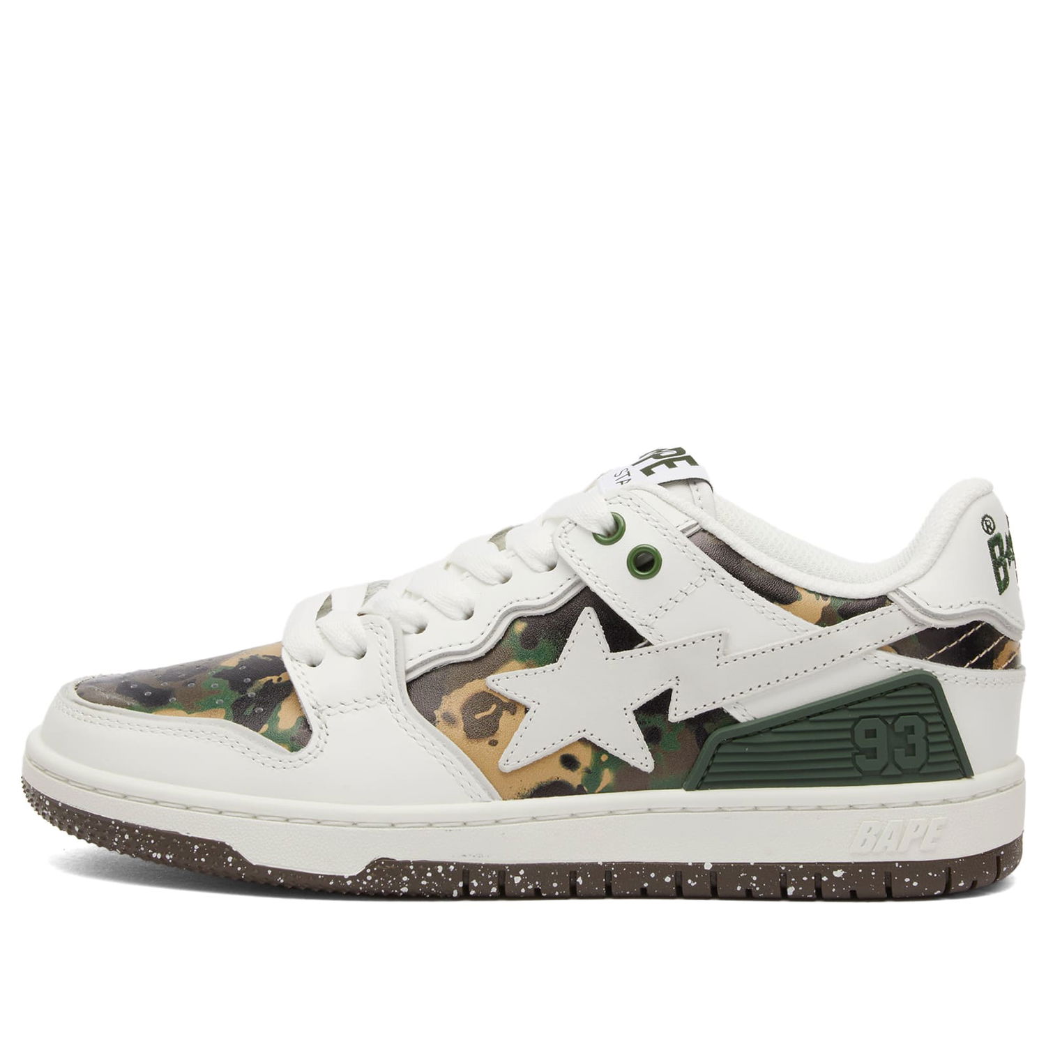 Sneakers och skor BAPE Bathing Ape Sk8 Sta #2 Vit | 001FWL302313L-WHT, 0