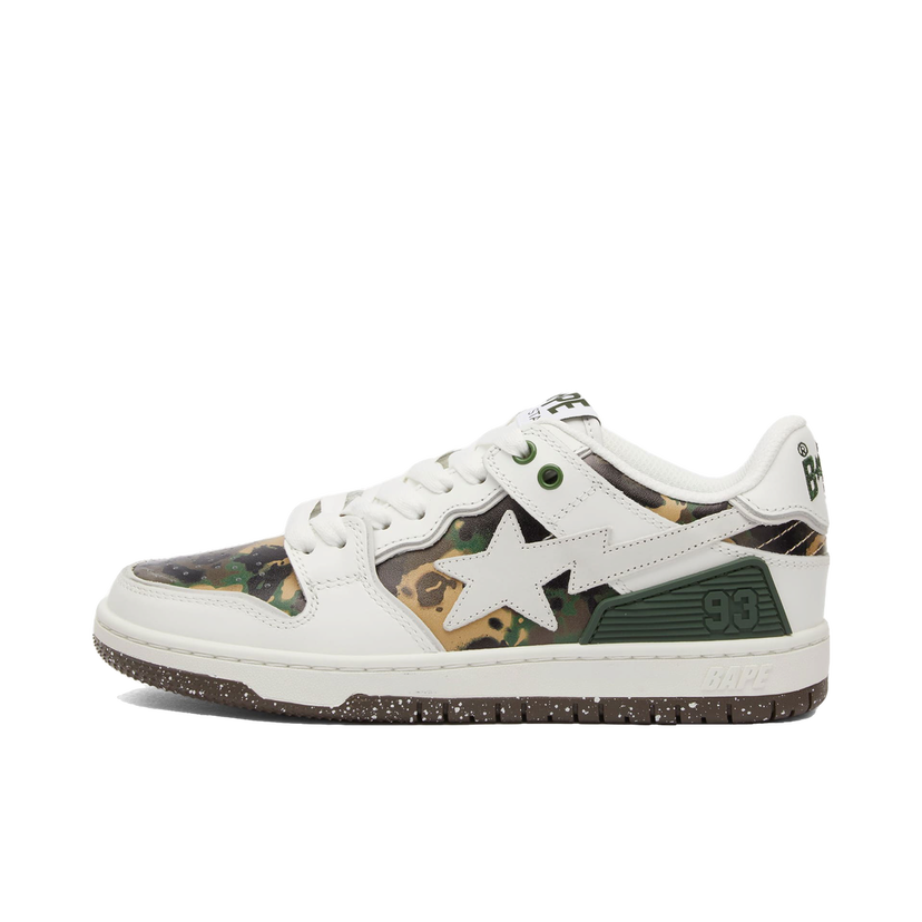 Sneakers och skor BAPE Bathing Ape Sk8 Sta #2 Vit | 001FWL302313L-WHT