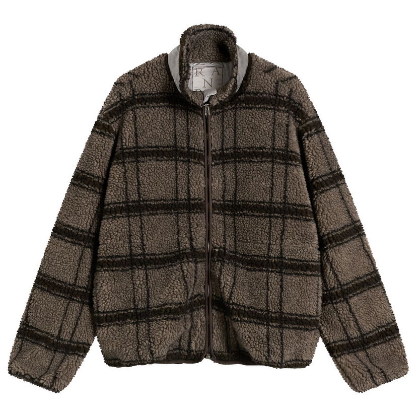 Jacka Ranra Ranra River Fleece Jacket, Size Large Brun | AMFW25OW01585-C631