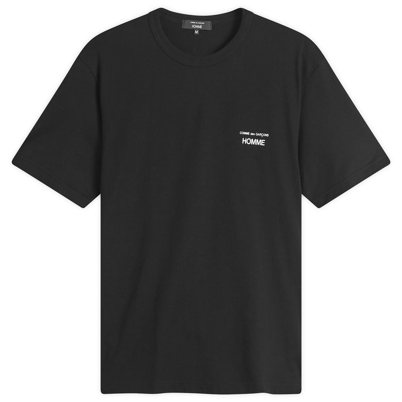 T-shirt Comme des Garçons Homme Logo T-Shirt, Size Large Svart | HP-T101-W25-1