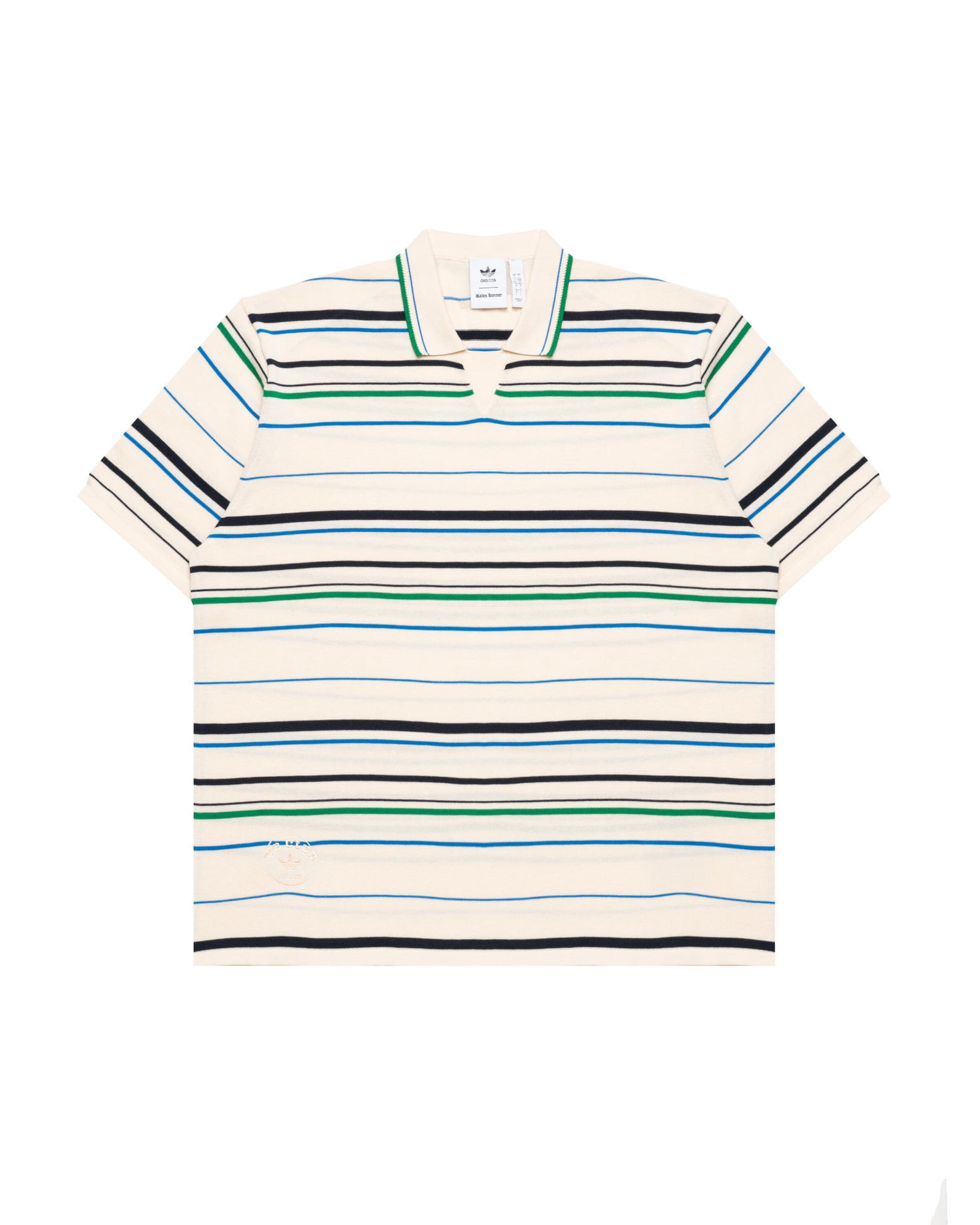 Polotröja adidas Originals Wales Bonner Knit Polo Shirt Beige | JM8203, 0