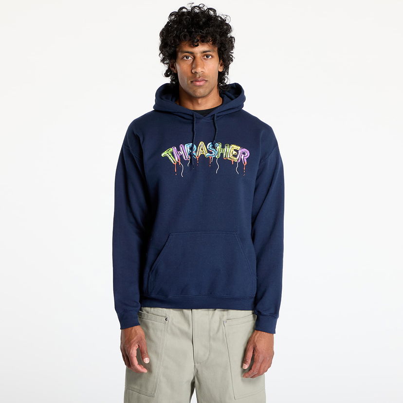 Sweatshirt Thrasher Thrasher Balloons Hoodie Mörkblå | 145694