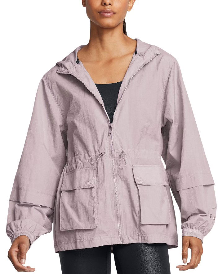 Vindjacka Under Armour Lightweight Hooded Women's Anorak Jacket Purpur | 1386455-015