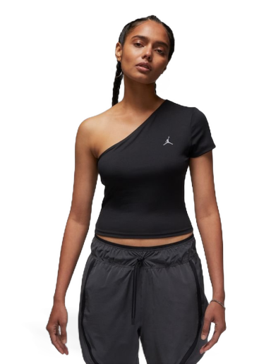T-shirt Jordan Dri-FIT Asymmetrical Top Svart | DV1267-010