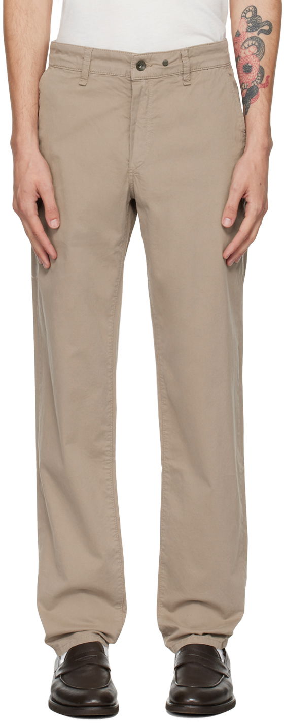 Byxor rag & bone Standard Chino Trousers Beige | MBW24P7017T3ML