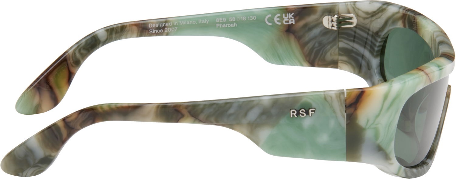 Solglasögon RETROSUPERFUTURE RETROSUPERFUTURE Pharaoh Sunglasses Grön | 8E9, 1