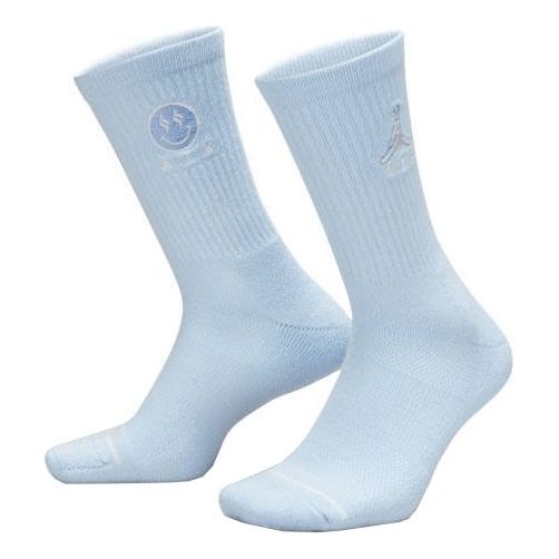 Strumpor Jordan Air Jordan x J Balvin Celestine Crew Socks Blå | DR9817-400