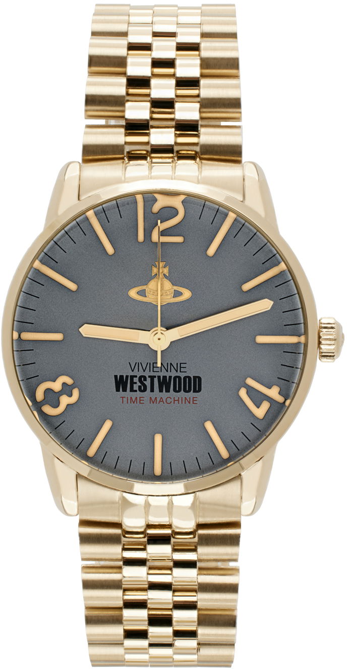 Klocka Vivienne Westwood Cadogan Watch Beige | VV276CGGD