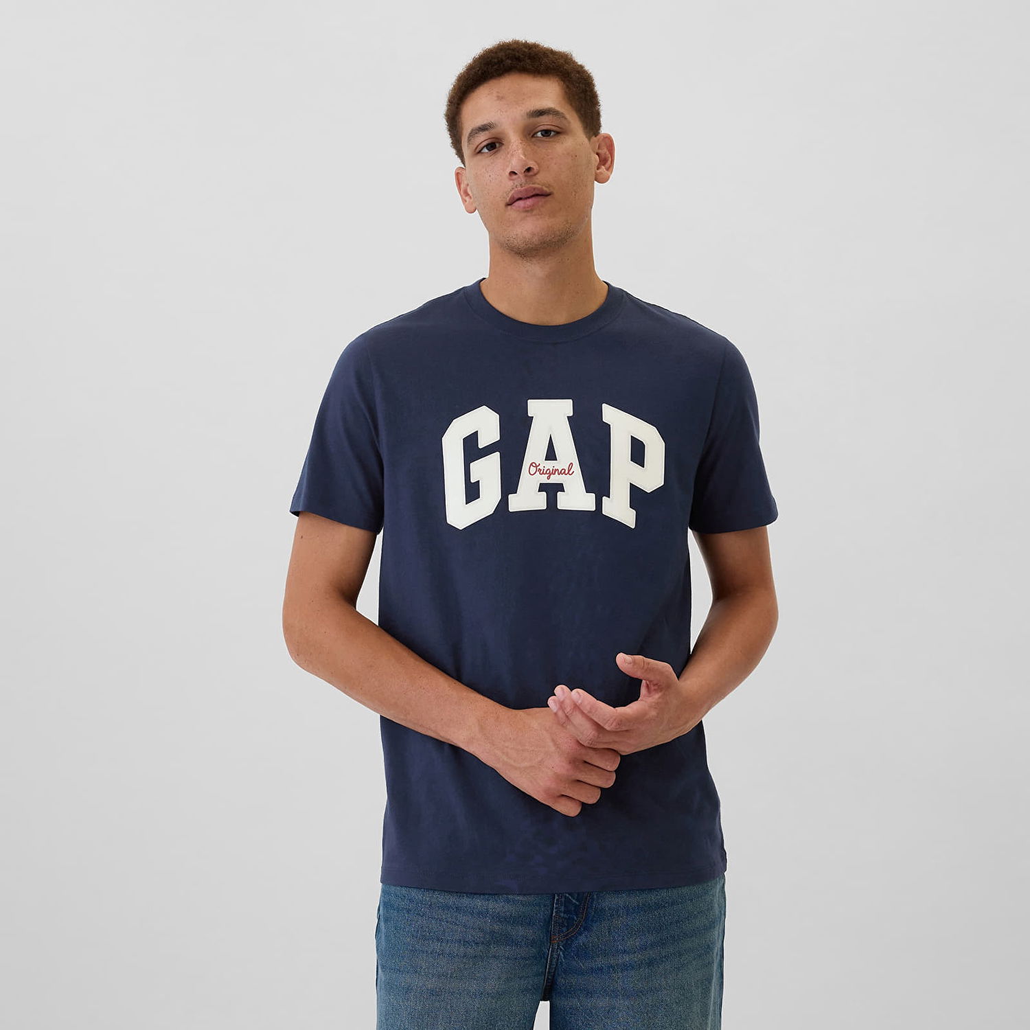 T-shirt GAP T-shirt Logo Tee Tapestry Navy XS Mörkblå | 542246-02, 0