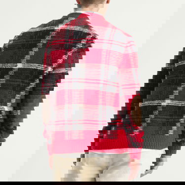 Sweater Polo by Ralph Lauren Check Cardigan Flerfärgad | 710980843001-Red, 3