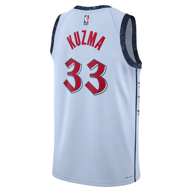Jersey Nike Dri-FIT NBA Swingman Kyle Kuzma Washington Wizards City Edition 2024/25 Vit | FQ4364-407, 2