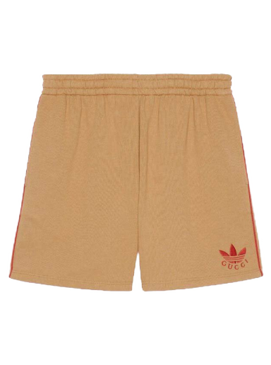 Shorts Gucci adidas x Cotton Jersey Shorts Beige | 691640 XJEML 2184