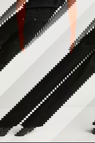 Jeans HELIOT EMIL Heliot Emil AW25 Wide-Leg Jeans with Hook Detail Svart | AW25.M.10.189.BLK01.CO, 2